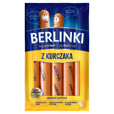 Parówki Berlinki z kurczaka 250g