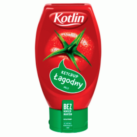 Ketchup Kotlin Łagodny 450G