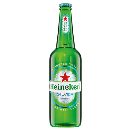 Piwo Heineken Silver 0,5L But b/zw