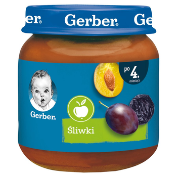 Deserek Gerber Junior śliwka 125g.