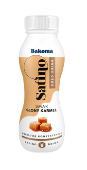 Napój mleczny Satino Słony Karmel 220ml Bakoma