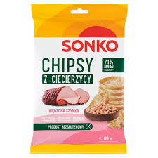 Chipsy Z Ciecierzycy Szynka Wedzona 60G Sonko