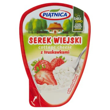 Serek Wiejski Piątnica z Truskawkami 150G