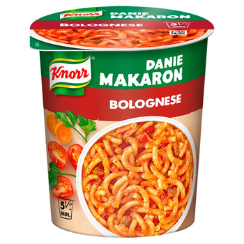 Danie Błyskawiczne Knorr Makaron Bolognese 60G