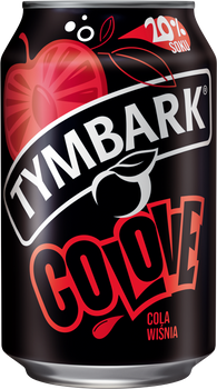 Tymbark Napój Gazowany COLOVE Cola-Wiśnia  0,33l