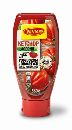 Ketchup Winiary Łagodny 560G
