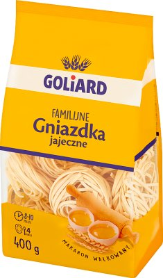 Makaron Goliard Gniazdka Domowe 400G