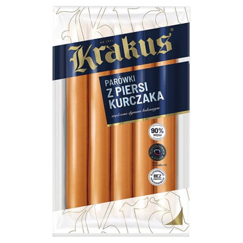 Parówki z Piersi Kurczaka Krakus 200G