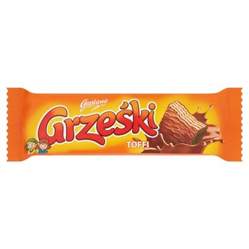 Wafel Grześki Toffi w Czekoladzie 36G