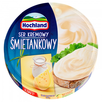 Ser Topiony Hochland Śmietankowy Krążek 180G