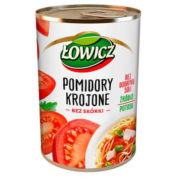 Pomidory krojone w puszce