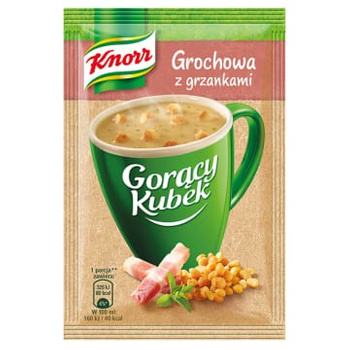 Zupa Gorący Kubek Knorr Grochowa z Grzankami 21G