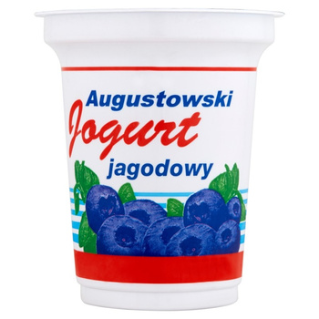 Jogurt Augustowski Jagodowy 350G