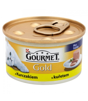 Karma dla Kota Gourmet Gold Mus Kurczak 85G