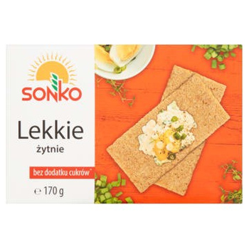 Pieczywo Lekkie Sonko Żytnie 170G