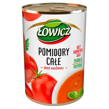 Pomidory całe w puszce