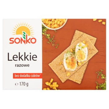 Pieczywo Lekkie Sonko Razowe 170G