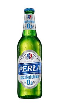 Piwo Perła Bezalkoholowa 0.5L But