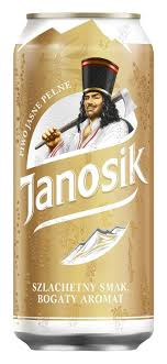 Piwo Janosik Jasny 5% pusz. 0.5l