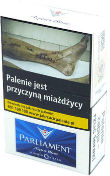 Papierosy Parliament Niebieskie