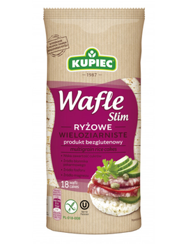 Wafle Ryżowe Kupiec Wieloziarniste 90G
