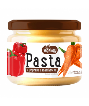 Pasta Paprykowo-Marchewkowa Vegelogy 180G