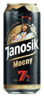 Piwo Janosik Mocny 7%  pusz. 0.5l