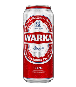 Piwo Warka 0,5l Puszka