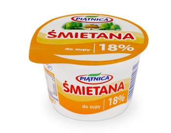 Śmietana 18% Piątnica 200G