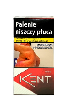 Papierosy Kent 100's Czerwone