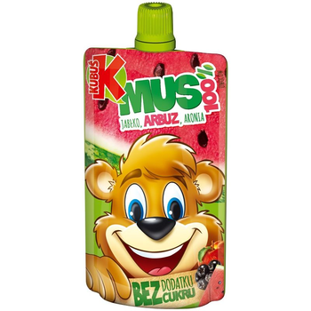 Mus Kubuś 100% Jabłko Arbuz Aronia 100G