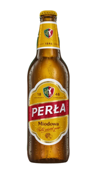 Piwo Perła Miodowa 0.5l but