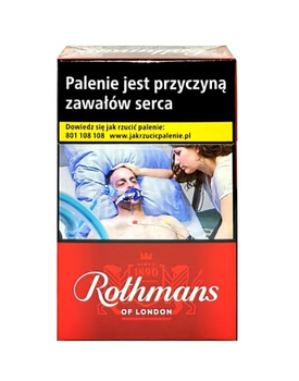 Papierosy Rothmans Czerwone