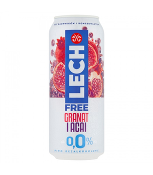 Piwo Lech Free Granat 0.5l Puszka