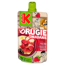 Mus Drugie Śniadanie Kasza Manna Jabłko Banan Malina Aronia 100g Kubus