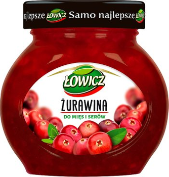 Żurawina Łowicz do Mięs i Serów 230G
