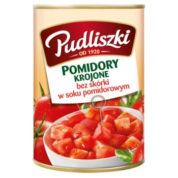 Pomidory Krojone Pudliszki 400G
