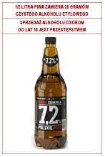 Piwo Mocna Siódemka 7,2% 1L PET Lewiatan