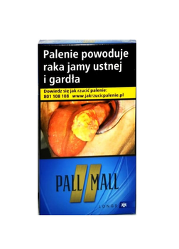 Papierosy Pall Mall Cienkie, Niebieskie, Ciemne