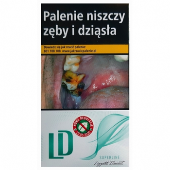 Papierosy LD Green Superline