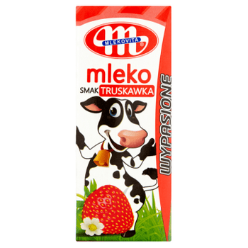 Mleko Mlekovita UHT Truskawkowe 0,25L