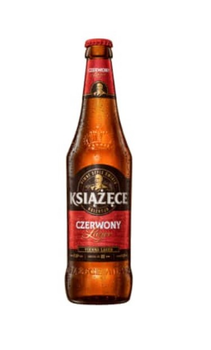 Piwo Książęce Czerwony Lager 0,5L But zw