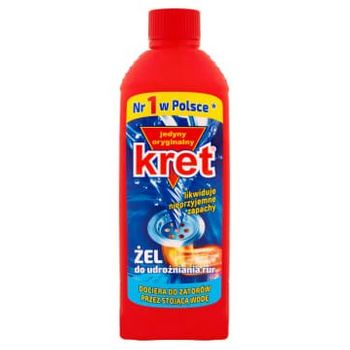 Udrażniacz w żelu Kret 500ml