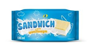 Lody Sandwich Waniliowe Lewiatan 180ML