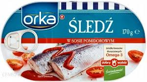 Sledz W Sosie Pomidorowym  170G Orka