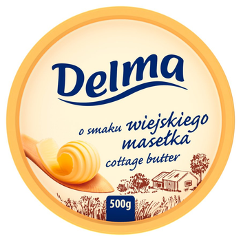 Margaryna Delma Wiejskie Masełko 450G