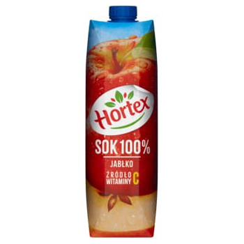 Hortex Sok 100% Jabłko 1l