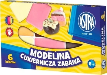MODELINA ASTRA 'CUKIERNICZA ZABAWA' 6 KOLORÓW