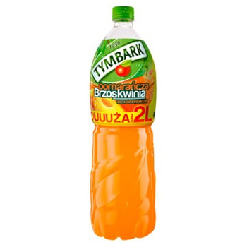 Tymbark Napój Pomarańcza-Brzoskwinia 2L