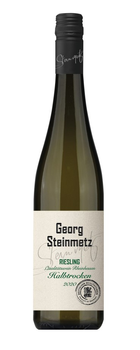 Wino Georg Steinmetz Riesling białe, półwytrawne 0,75L